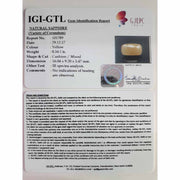 9.49 Ratti Natural yellow sapphire with Govt Lab Certificate-(1221)